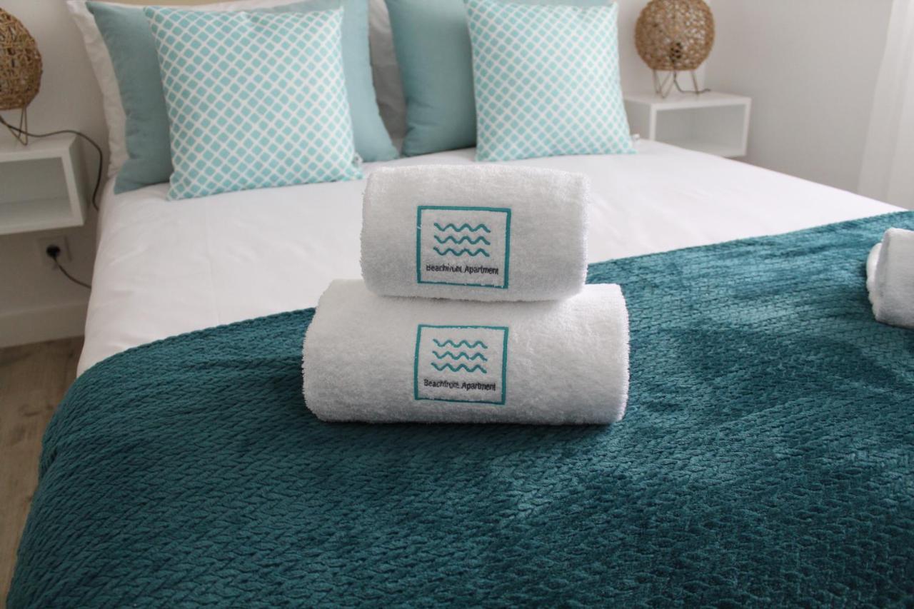 Beachfront Apartment Nazare Bagian luar foto
