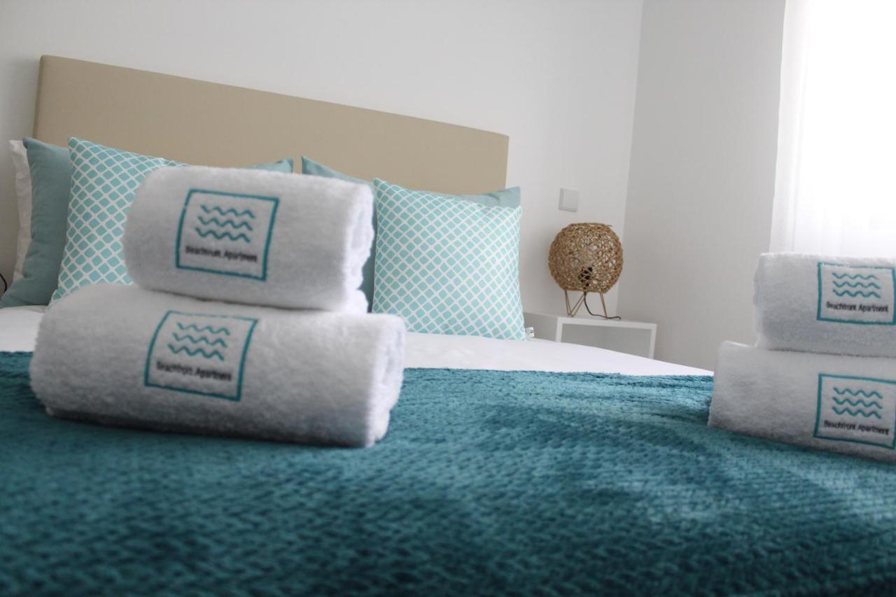Beachfront Apartment Nazare Bagian luar foto